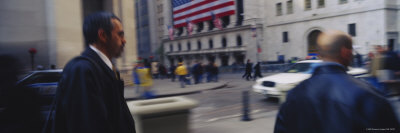 New York Stock Exchange, Wall Street, Times Square, Manhattan, New York City, New York, USA Posters