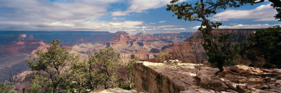 Rock Formations in a National Park, Mather Point, Grand Canyon National Park, Arizona, USA