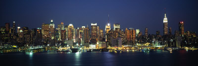 Buildings at the Waterfront, Manhattan, New York City, New York, USA