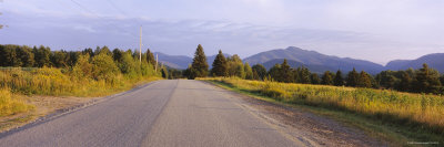 Adirondack Loj Road, Adirondack Mountains, Lake Placid, New York, USA