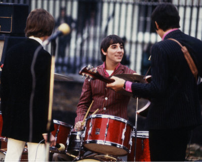 The Who-Roger Daltrey, Keith Moon and Pete Townshend 1965