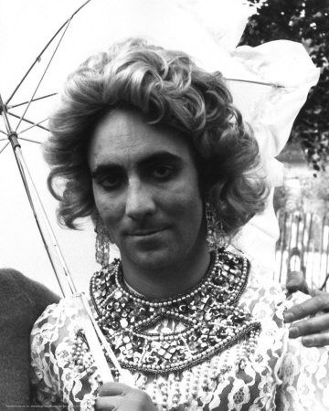 The Who -Keith Moon in Drag 1972