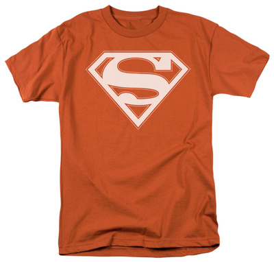 Superman - Burnt Orange & White Shield