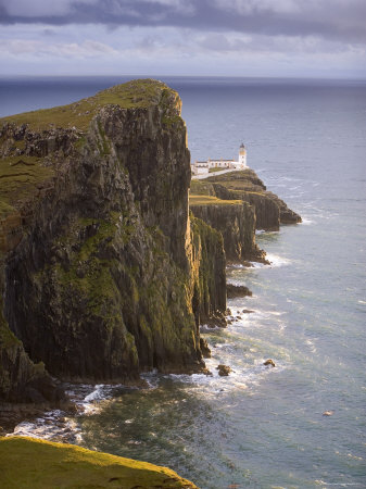 Neist Point Lighthouse, Neist Point, Isle of Skye, Scotland Posters