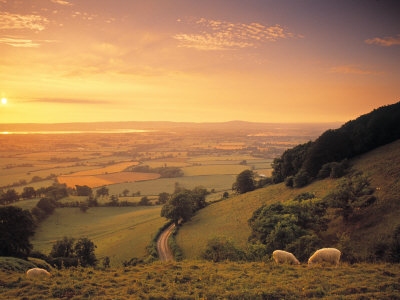 Coaley Peak, Dursley, Cotswolds, England