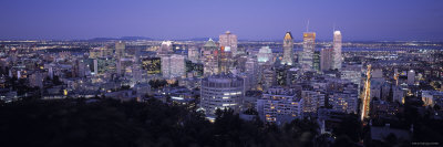 Buy Montreal from Mt. Royal Park, Quebec, Canada at AllPosters.com