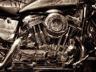 ‘V-Twin Motorcyle Engine’ by Stephen Arens