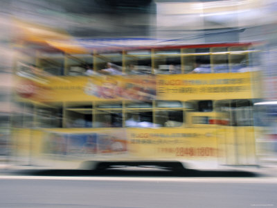 Tram, Hong Kong, China