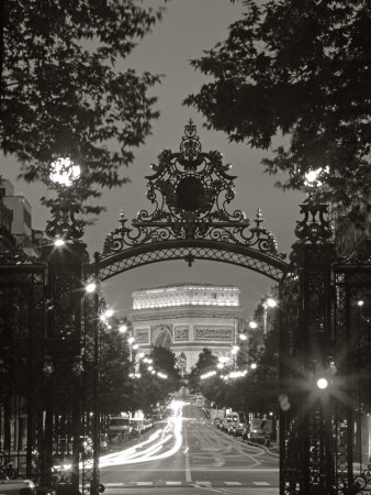 Arc de Triomphe, Paris, France