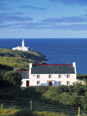 Lighthouse at Fanad Head, Donegal Peninsula, Co. Donegal, Ireland