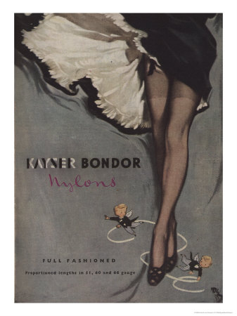 Buy 1950's Kayser Bondor Nylons Advertisement at AllPosters.com