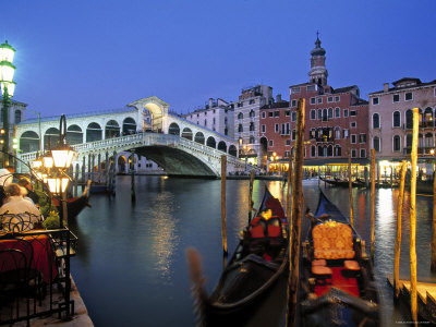 Rialto Bridge, Grand Canal, Venice, Italy