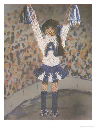 Macrame Cheerleader Poster