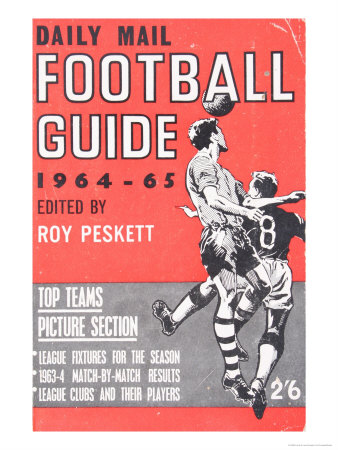 Daily Mail, Football Guide 1964-65 Poster