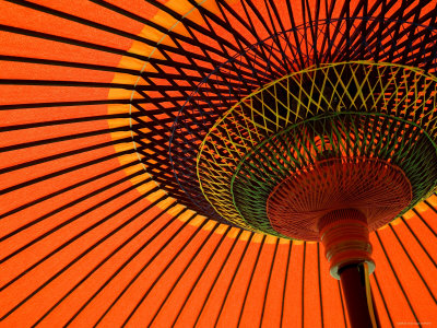 Traditional Japanese Paper Umbrella, Kyoto, Japan
