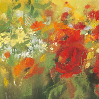 Oriental Poppy Field II