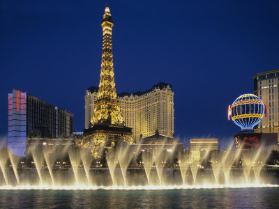 Bellagio Hotel and Casino Fountain, Las Vegas, Nevada