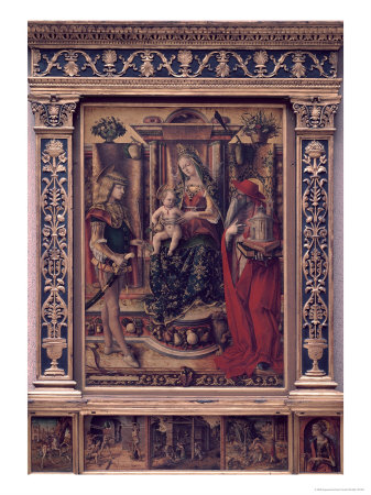 Madonna and Child with St. Jerome and St. Sebastian