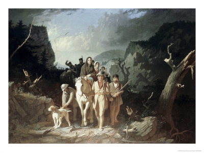 Daniel Boone Escorting Pioneers, c.1775