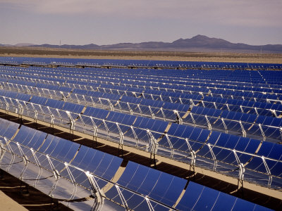 Solar Energy Collectors, Segs Plant, Mojave, CA