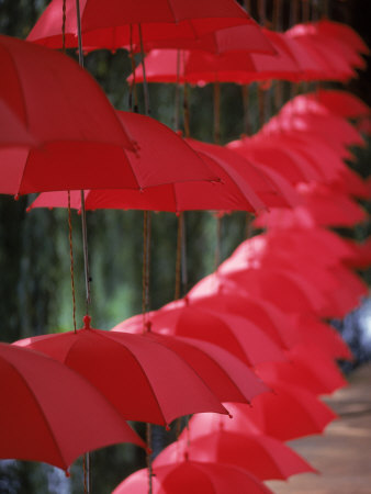 Umbrella Lights, Kunming, China