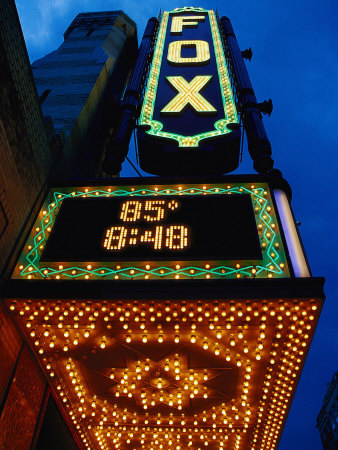 Fox Theater Entrance and Marquee, Atlanta, GA