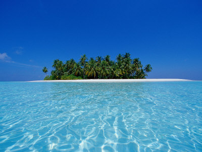 Uninhabited Tropical Island, Ari Atoll, Maldives