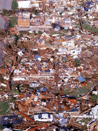 Aftermath of Hurricane, Miami, FL
