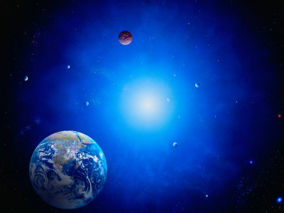 Earth and Sun