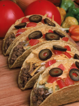 Tacos, Mexican Food