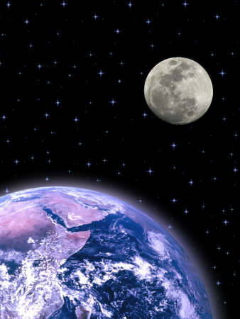 Earth and the Moon