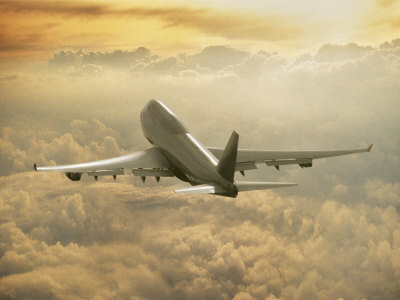 Buy Jumbo Jet Above Clouds at 35,000 Feet at AllPosters.com