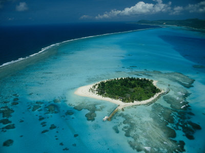 Buy Aerial View of Saipan Island in Micronesia at AllPosters.com