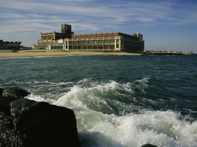 A View of the Seaside Convention Center and Casino in Asbury Park