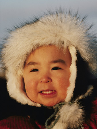 Buy Portrait of an Inuit Child at AllPosters.com