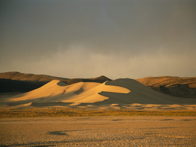Buy Twilight View of Large Sand Dune in Austin, Nevada at AllPosters.com