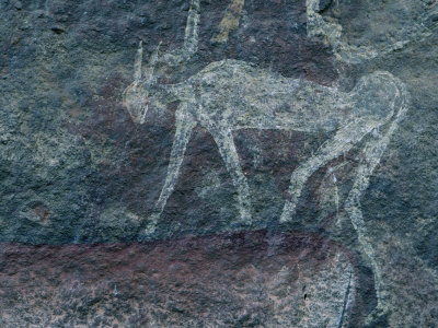 Buy A San Mural Painting of a Man Transforming into an Animal at AllPosters.com