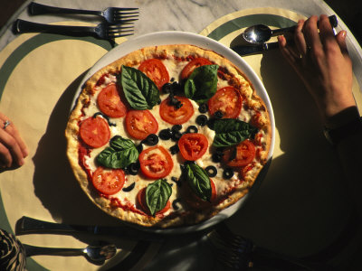 Buy Table for Two and a Pizza at AllPosters.com