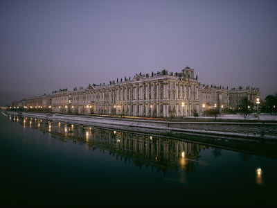 Buy Night View of the Hermitage Museum at AllPosters.com