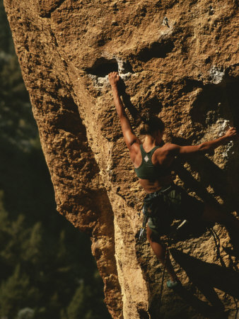 Buy Climber on Smith Rocks, Oregon at AllPosters.com