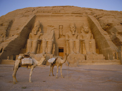 A View of the Ramses Ii Temple