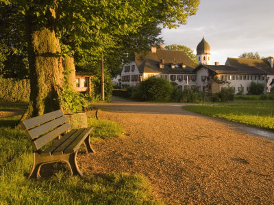 A Summertime View of the Fraueninsel, on the Chiemsee, Germany