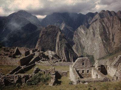 Incan Ruins at Machu Picchu