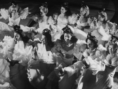Chorus Girls Dancing at Atlantico Casino