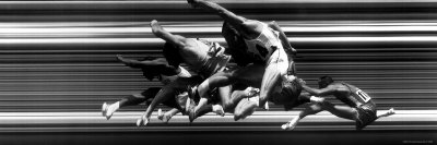 US Trackmen Taking Hurdles at Olympic Tryouts