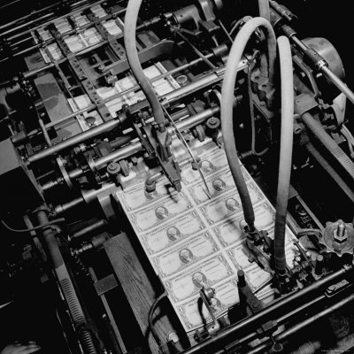 Numbering Machine For Printing Paper Money. Chase Bank Collection of Moneys of the World