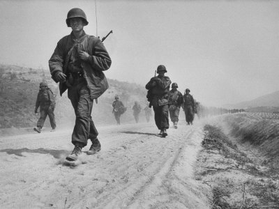 Kicking Up Dust, a Withdrawing Unit Heads South