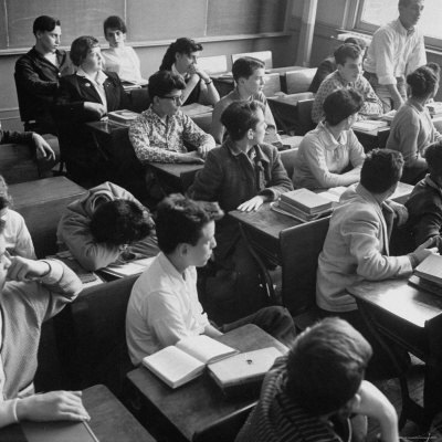 View of a Remedial Class at John Hay High School
