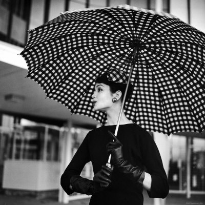 Checked Parasol, New Trend in Women