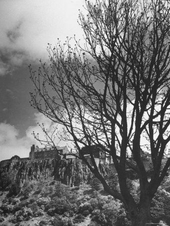 The Stirling Castle Sitting on a Rock, Resembling the Edinburgh Castle